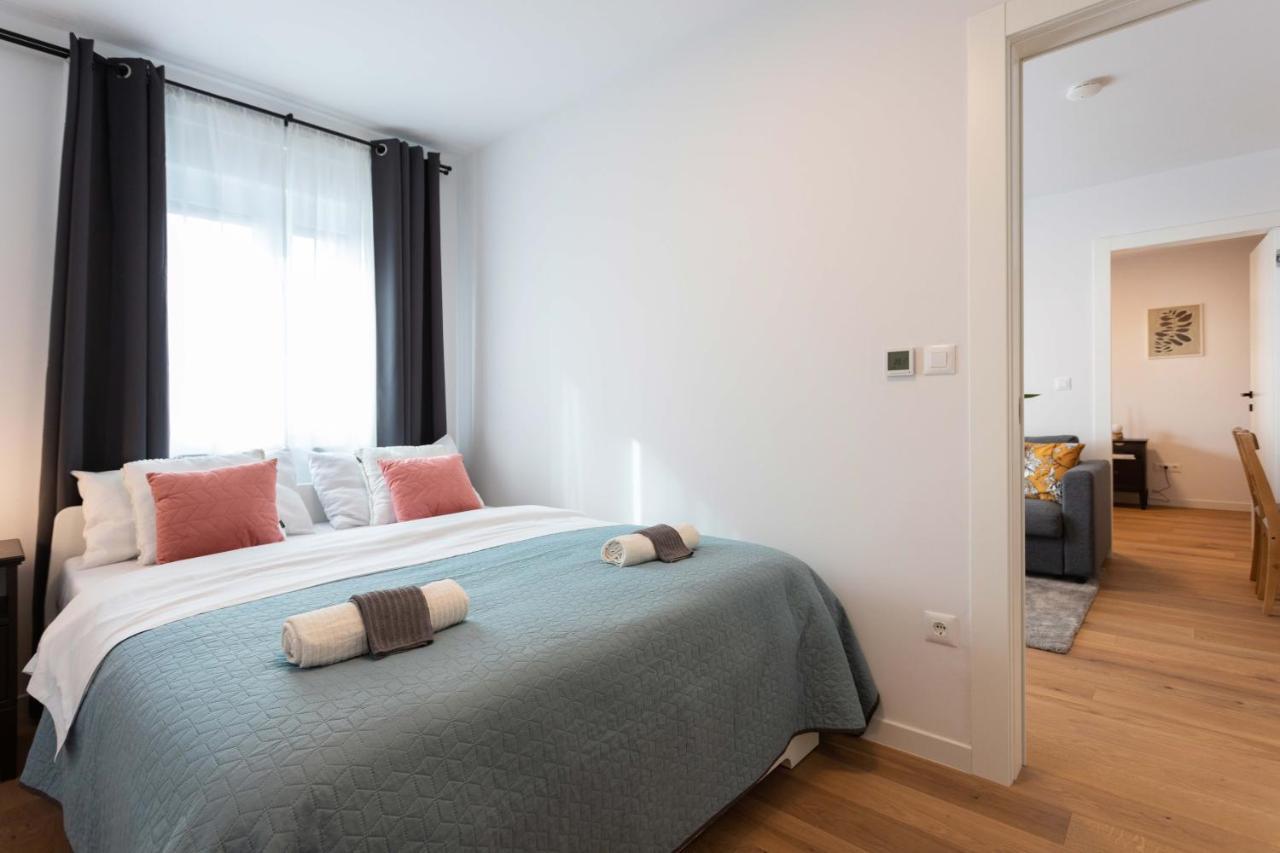 Design 2Bdr Apartment With Balcony- Free Parking Zagreb Exterior photo